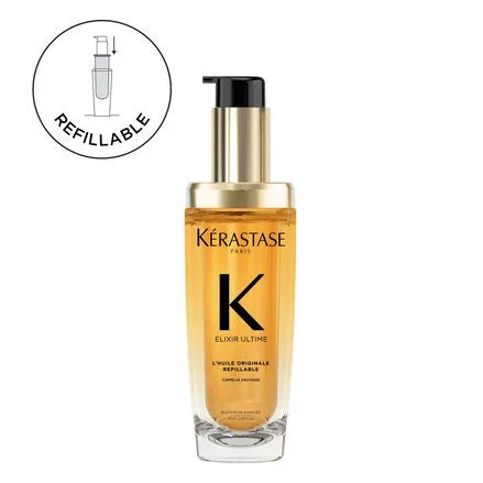 Kérastase ヘアオイル 100ml 1個 Kérastase Elixir Ultime L'huile Original Oil | Ochoa Salon & Spa